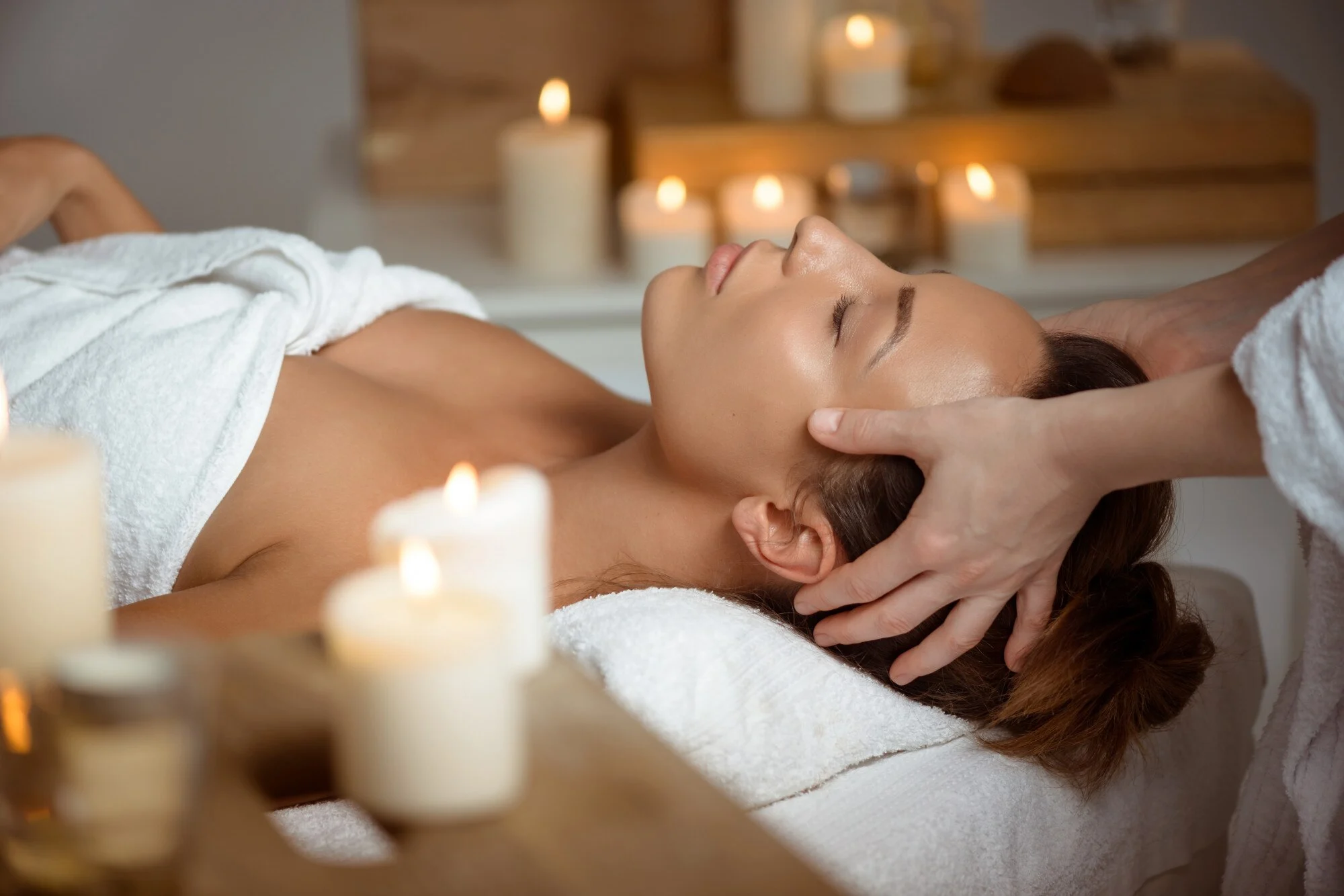 Soin bien-être et massage dans un institut