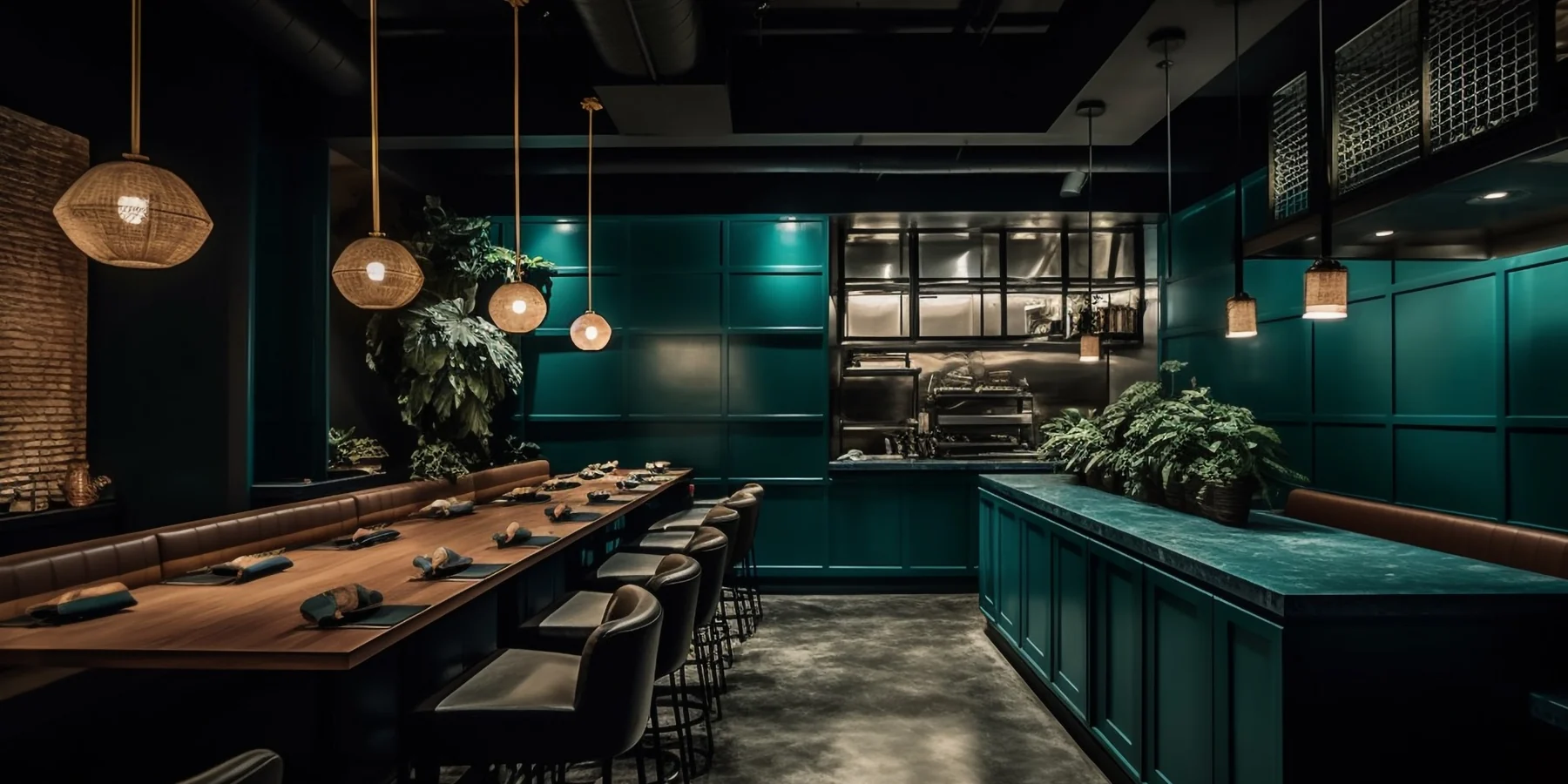 Restaurant contemporain
