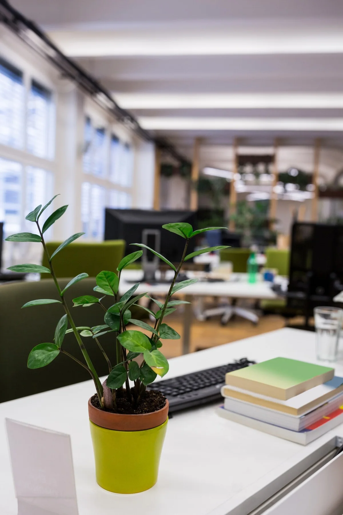 Espace de bureau moderne, illustration d'une TPE ou PME